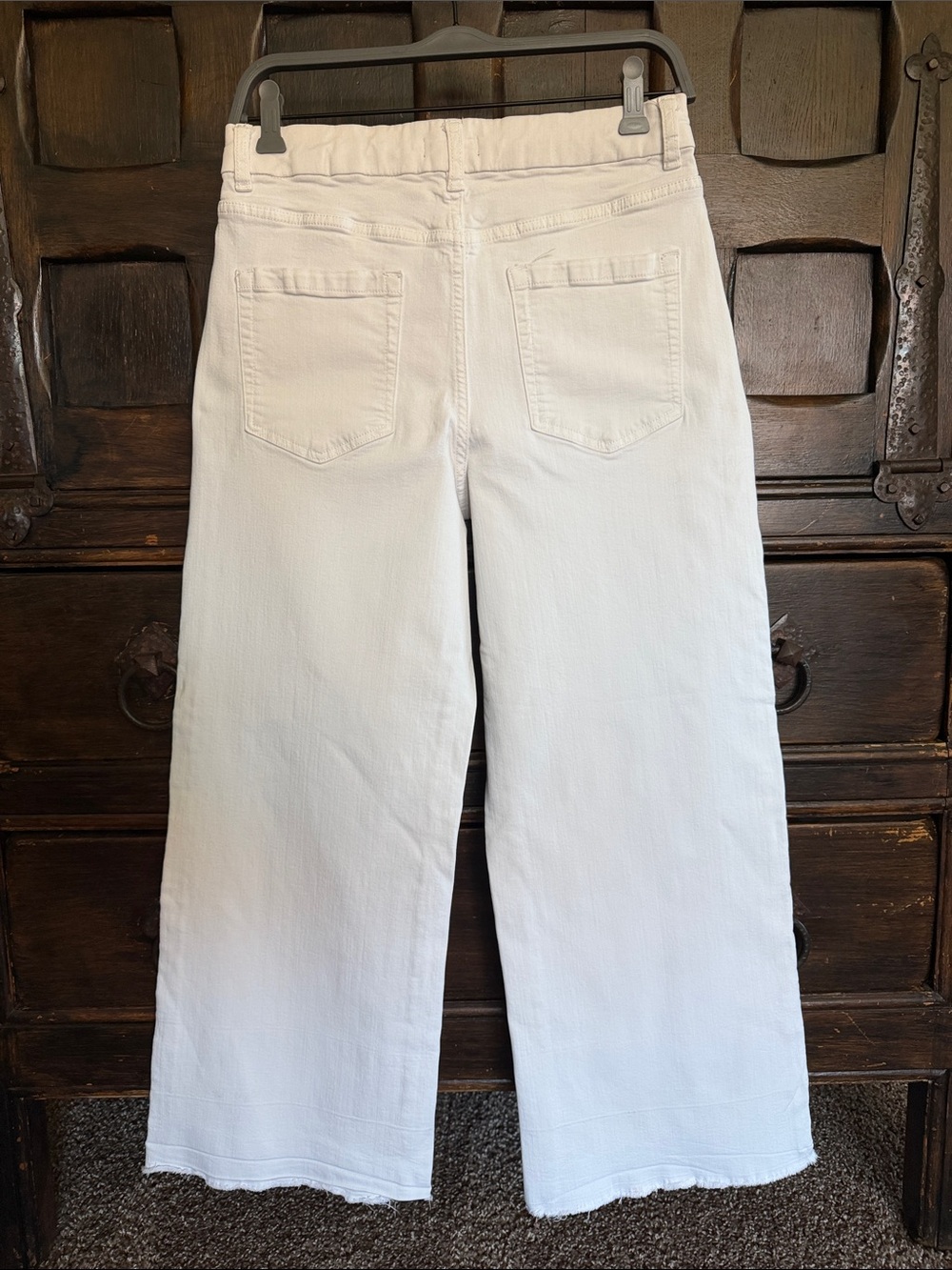 1STATE White Wide-Leg Women's Jeans